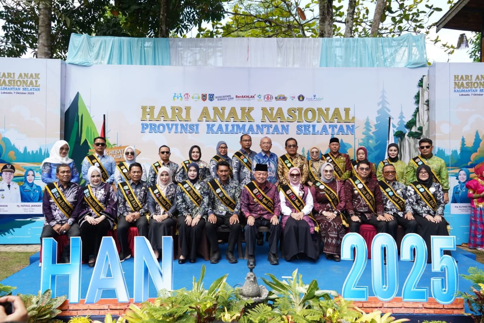Peringatan Hari Anak Nasional Provinsi Kalimantan Selatan Tahun 2025 Di Loksado